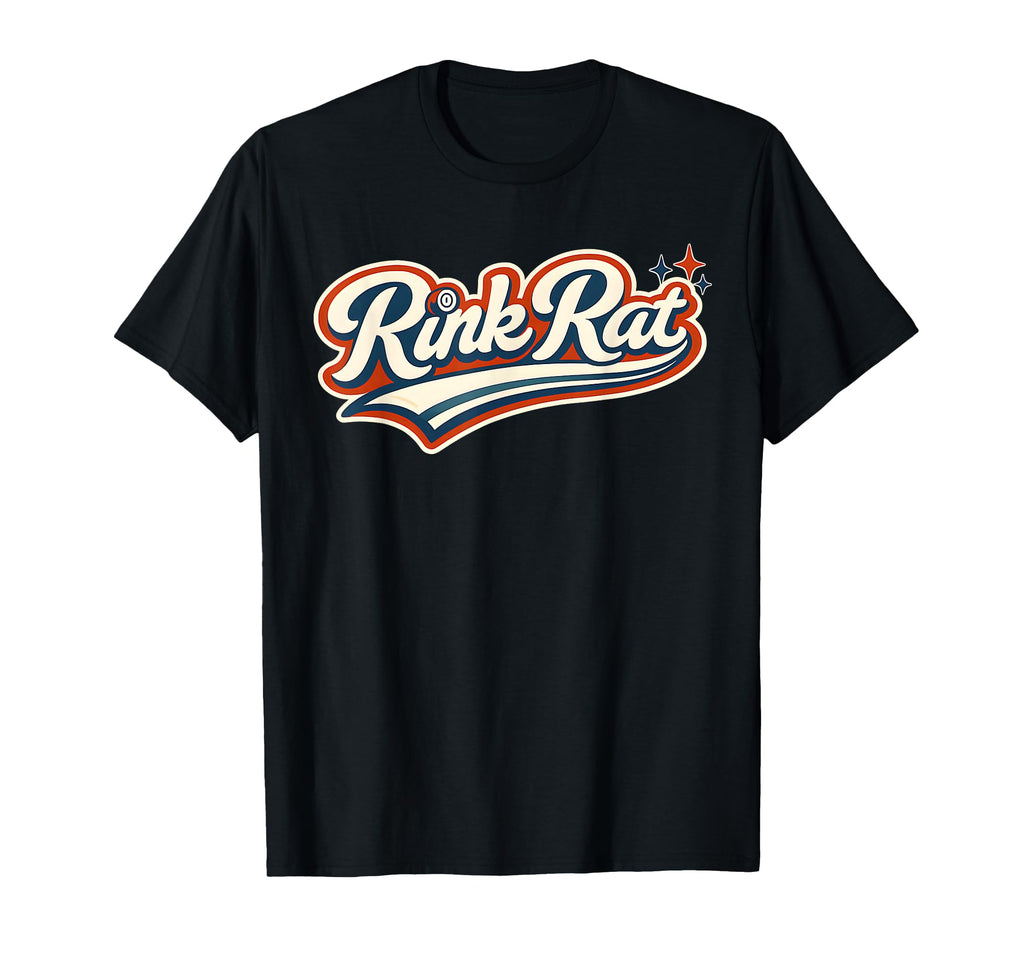Rink Rat Roller Derby Rollerskater T-Shirt - Graphic Print Unisex - T-Shirt, Sweatshirt, Hoodie