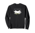 Namaste Lotus Flower Yoga Meditation Sweatshirt - Minimalist Print Unisex - T-Shirt, Sweatshirt, Hoodie
