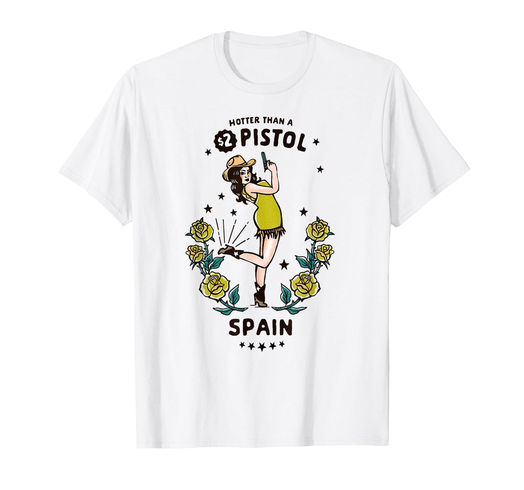 Funny Spain European Travel T-Shirt - Casual Everyday Wear Men Women - T-Shirt, Sweatshirt, Hoodie