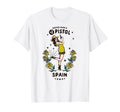 Funny Spain European Travel T-Shirt - Casual Everyday Wear Men Women - T-Shirt, Sweatshirt, Hoodie