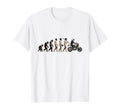Motorcycle Evolution Sunset T-Shirt - Casual Everyday Wear for Adults - T-Shirt, Sweatshirt, Hoodie