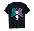 Life Semicolon Wings Suicide Awareness T-Shirt - Trendy Graphic for Adults - T-Shirt, Sweatshirt, Hoodie