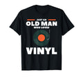 Just Old Who Loves Vinyl Music Lover T-Shirt - Graphic Print for Adults - T-Shirt, Sweatshirt, Hoodie