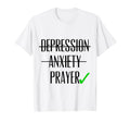 Depression Anxiety Prayer T-Shirt - Casual Everyday Wear for Adults - T-Shirt, Sweatshirt, Hoodie