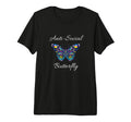 Anti Social Butterfly Bold Simple T-Shirt - Unique Graphic for Adults - T-Shirt, Sweatshirt, Hoodie