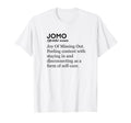 Funny Introvert Jomo Anti Social T-Shirt - Novelty Apparel for Adults - T-Shirt, Sweatshirt, Hoodie