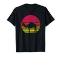 Desert Camel Silhouette Under Sunset T-Shirt - Custom Art Print Men Women - T-Shirt, Sweatshirt, Hoodie