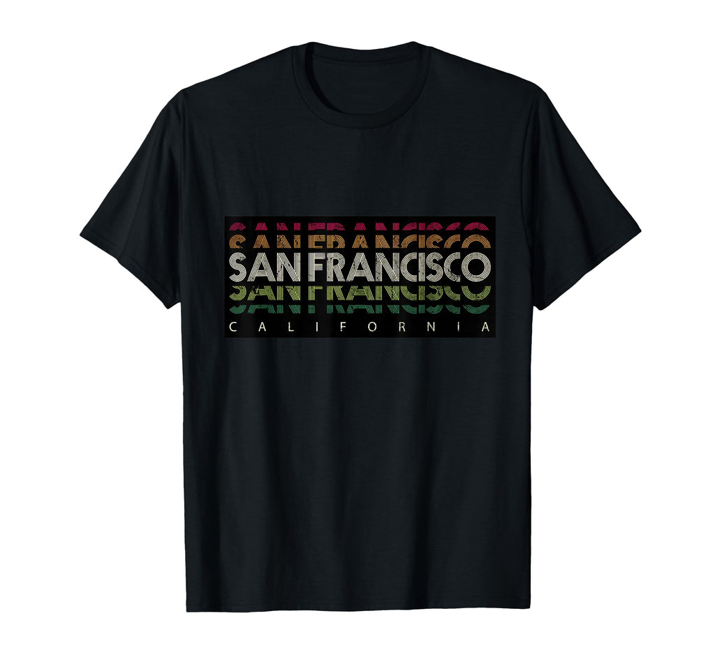 Coool San Francisco California Sunset T-Shirt - Unique Graphic for Adults - T-Shirt, Sweatshirt, Hoodie