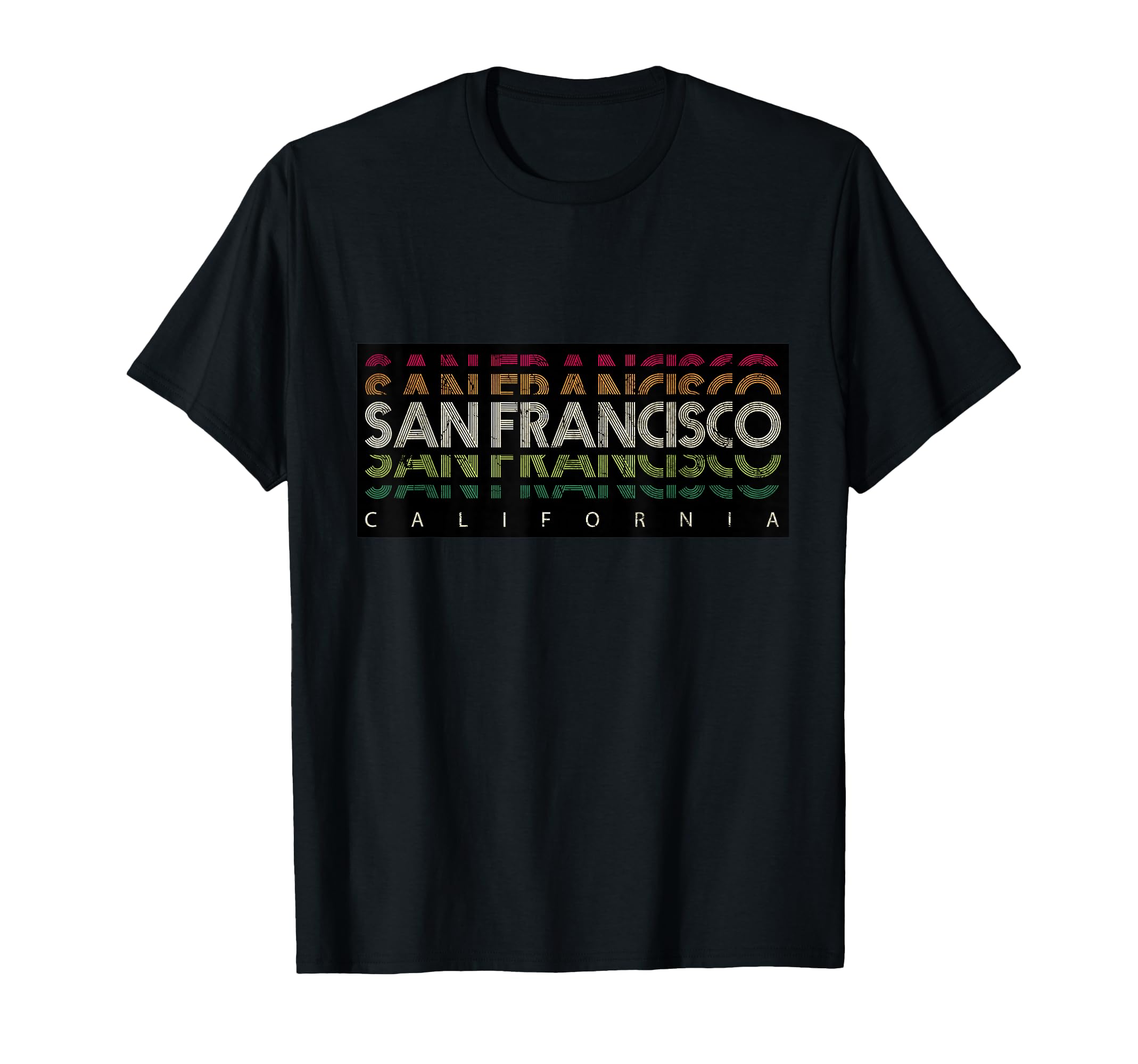 Coool San Francisco California Sunset T-Shirt - Unique Graphic for Adults - T-Shirt, Sweatshirt, Hoodie