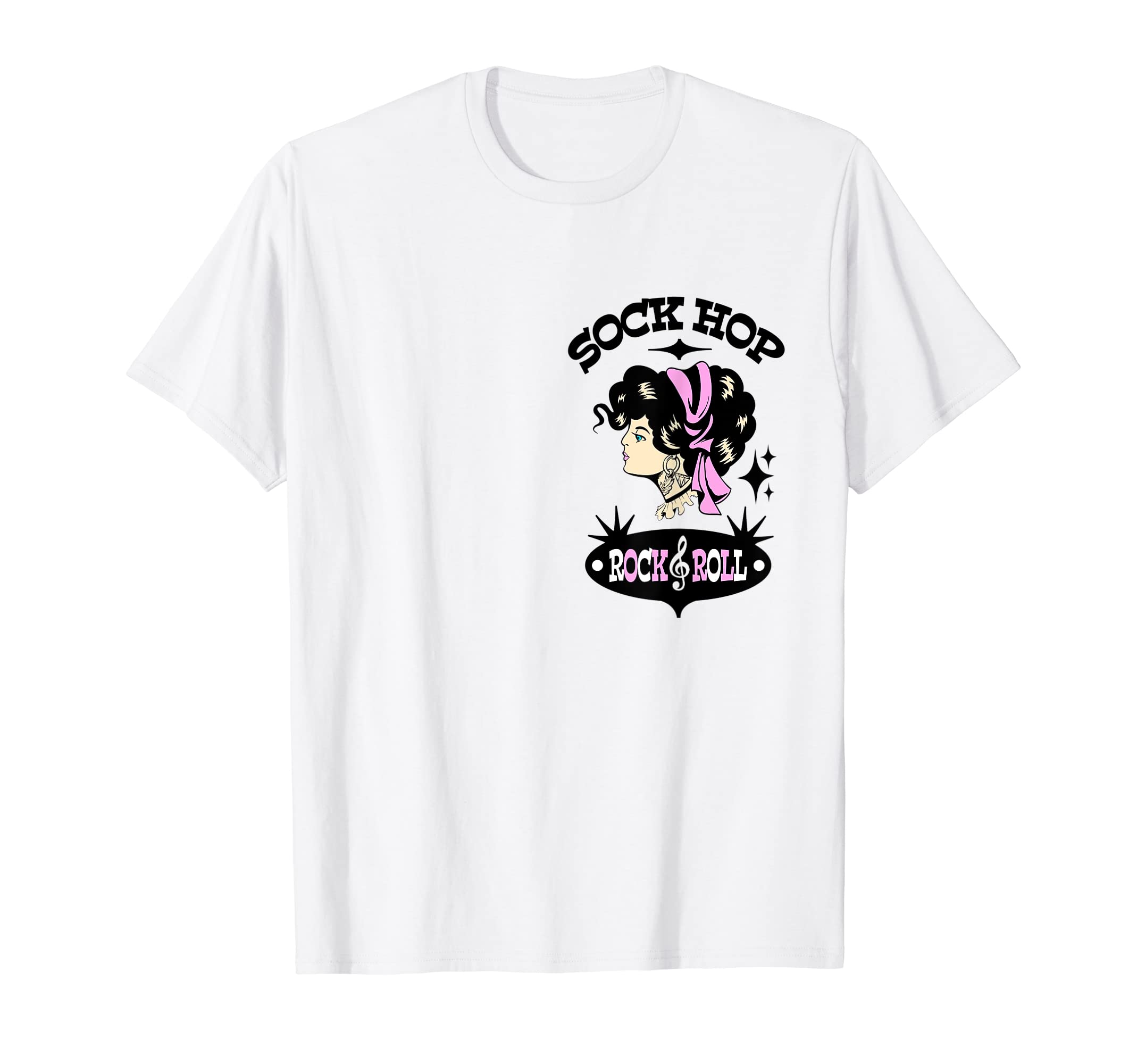 Rockabilly 1950S Sock Hop Party Doo Wop T-Shirt - Unique Graphic Men Women - T-Shirt, Sweatshirt, Hoodie