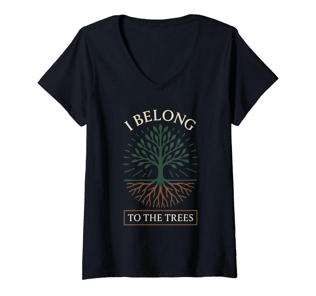 Womens Forest Walk Overthinker T-Shirt - Fun Novelty Design for Adults - T-Shirt, Sweatshirt, Hoodie