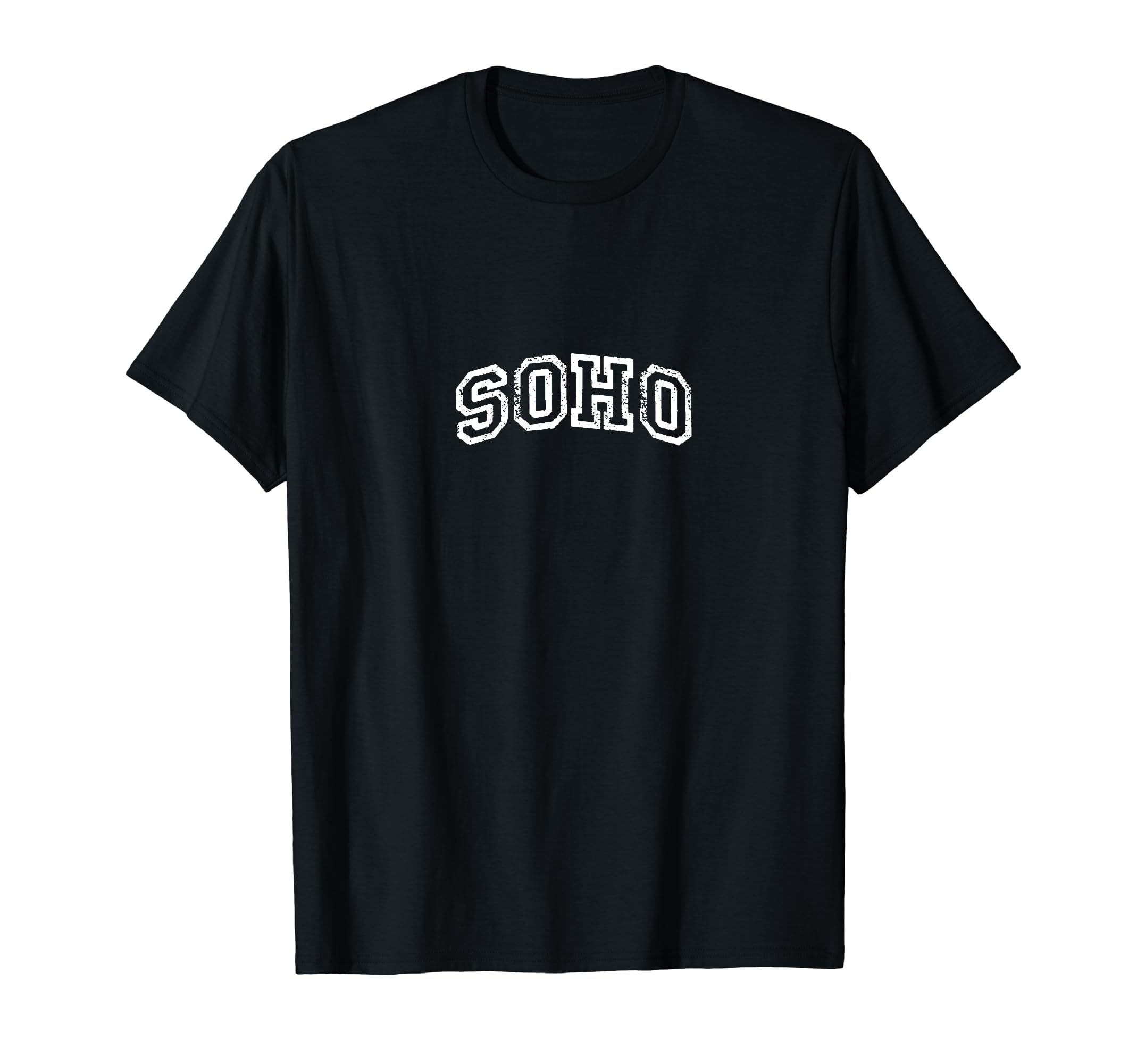 Soho Minimalist Inspired Varsity T-Shirt - Graphic Print Unisex - T-Shirt, Sweatshirt, Hoodie