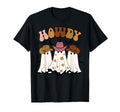 Funny Halloween Howdy Boo Ghost T-Shirt - Minimalist Print for Adults - T-Shirt, Sweatshirt, Hoodie