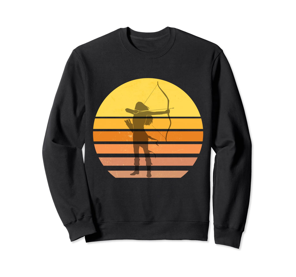 Archery Archer Bow Sunset Nice Sweatshirt - Trendy Graphic Men Women - T-Shirt, Sweatshirt, Hoodie