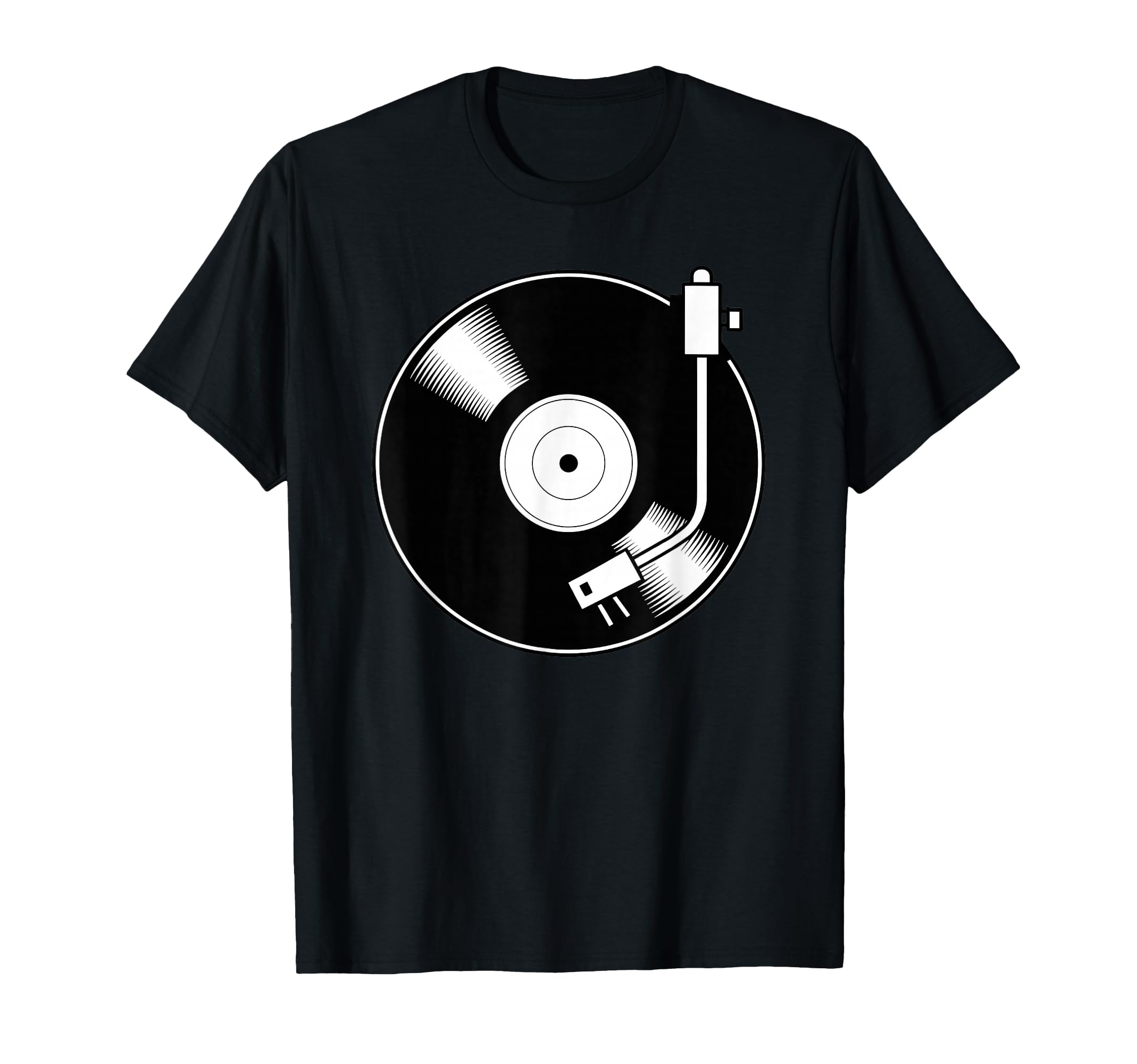 Vinyl Record Turntable Dj Music T-Shirt - Streetwear Style Men Women - T-Shirt, Sweatshirt, Hoodie