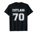 Jersey Cutlass 70 1970 Old School T-Shirt - Aesthetic Graphic Unisex - T-Shirt, Sweatshirt, Hoodie