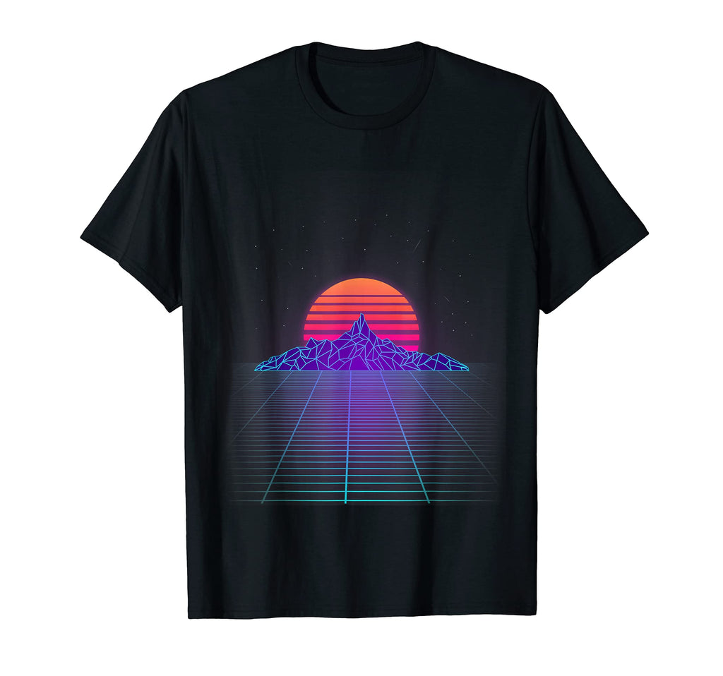 Outrun Synthwave Vaporwave Aesthetic T-Shirt - Novelty Apparel Men Women - T-Shirt, Sweatshirt, Hoodie