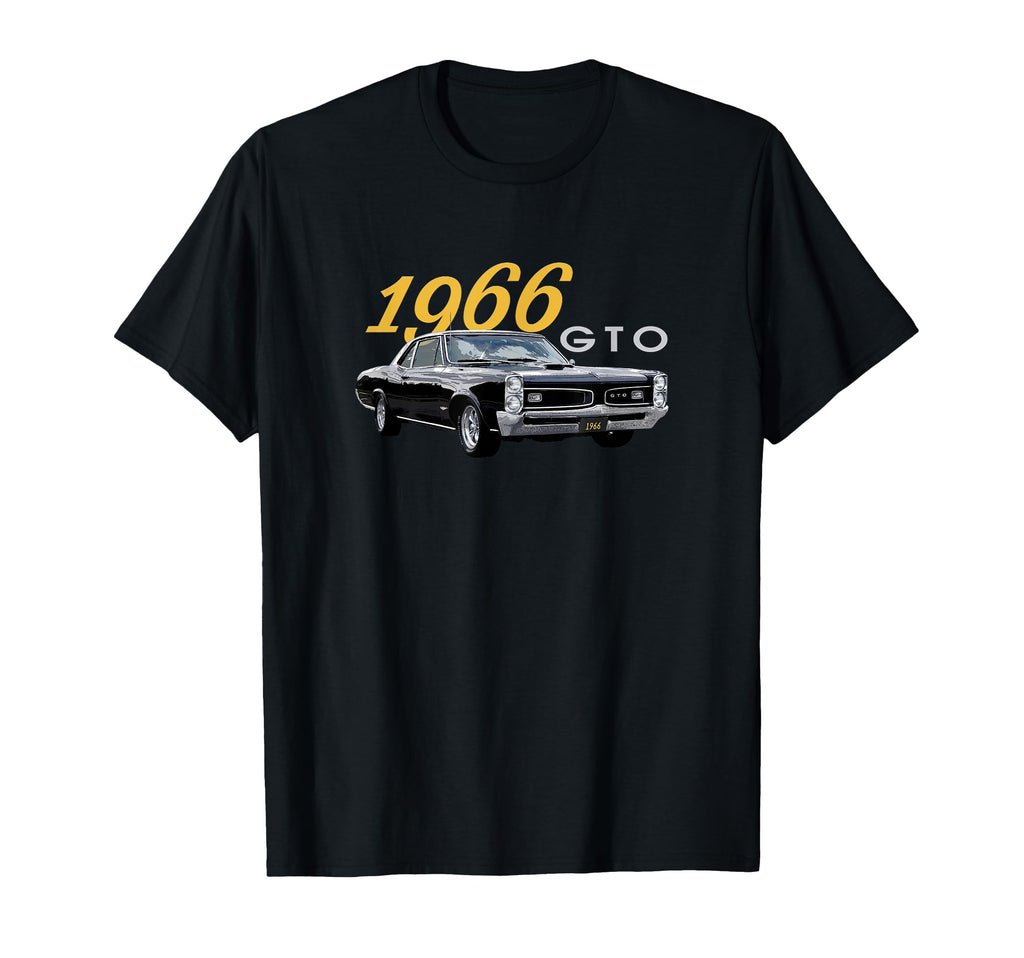 American Muscle Cars 1966 Gto Cars T-Shirt - Aesthetic Graphic Men Women - T-Shirt, Sweatshirt, Hoodie