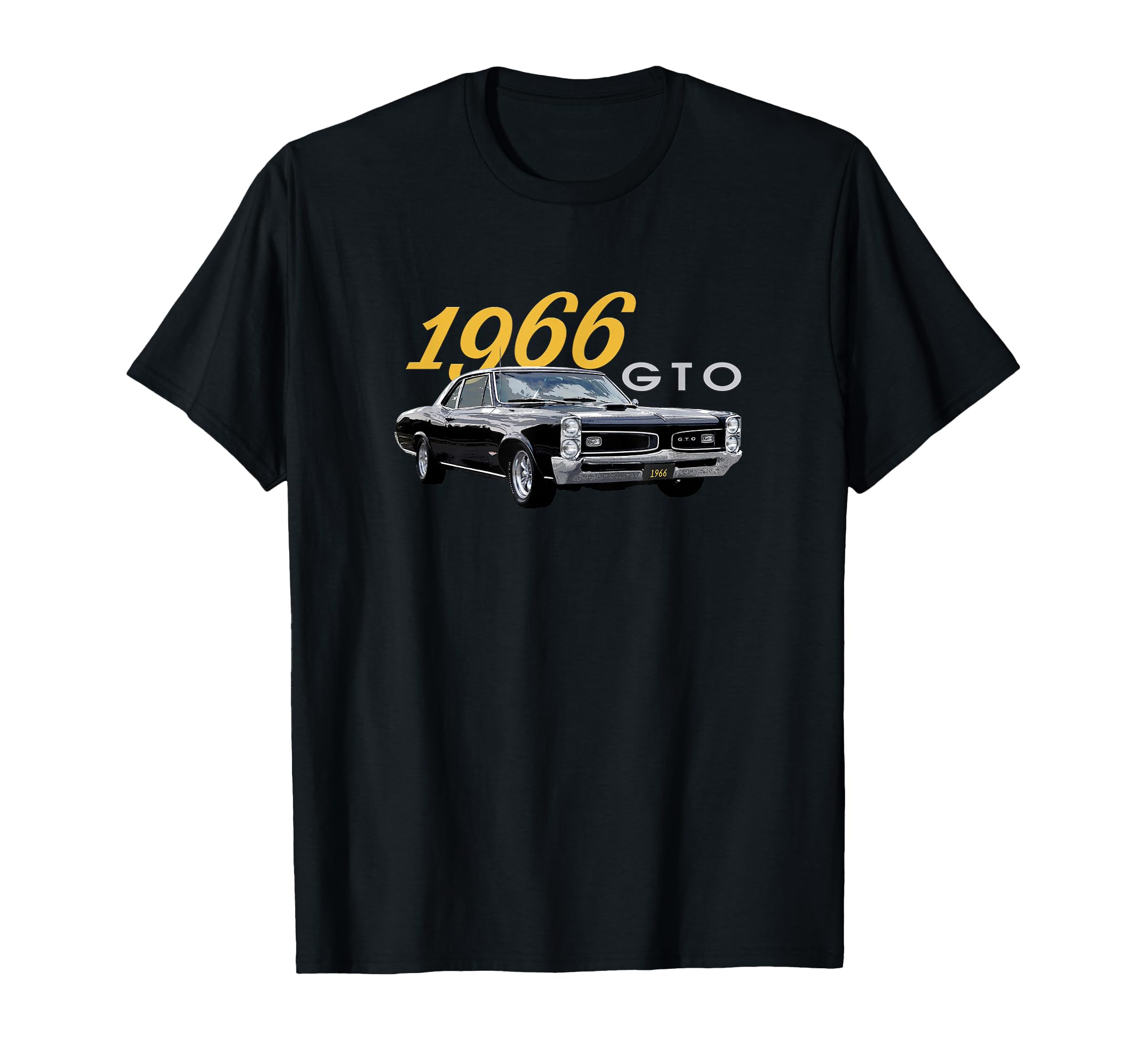 American Muscle Cars 1966 Gto Cars T-Shirt - Aesthetic Graphic Men Women - T-Shirt, Sweatshirt, Hoodie