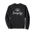 Mindfulness Meditation And Spiritual Sweatshirt - Trendy Graphic Men Women - T-Shirt, Sweatshirt, Hoodie