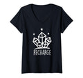 Womens Metaphysical Crystal Recharge T-Shirt - Unique Graphic Men Women - T-Shirt, Sweatshirt, Hoodie