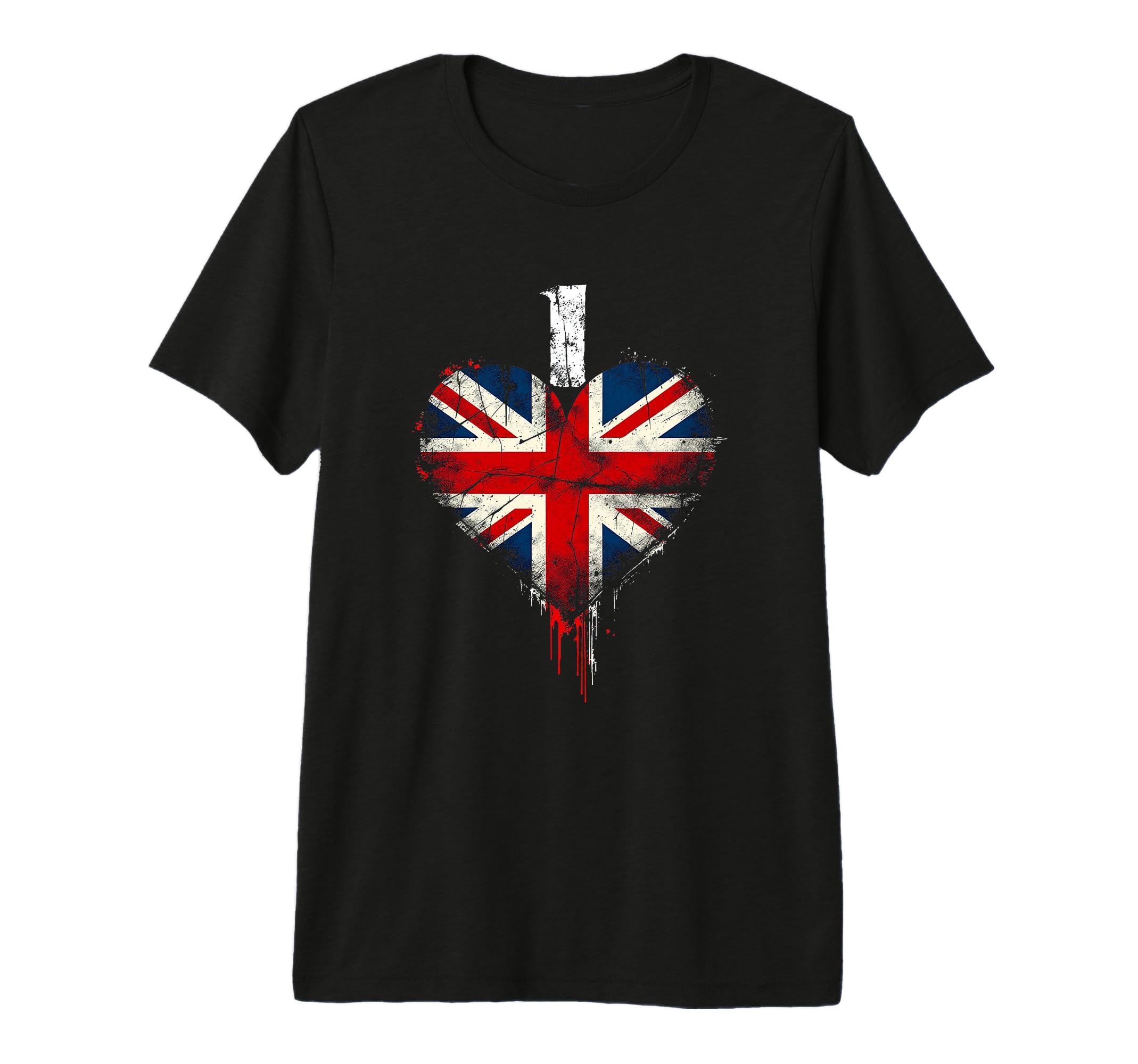 Bold Distressed Typography Tri Blend T-Shirt - Trendy Graphic Men Women - T-Shirt, Sweatshirt, Hoodie