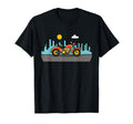 Motorcycle City Skyline Motor Bike T-Shirt - Minimalist Print Men Women - T-Shirt, Sweatshirt, Hoodie