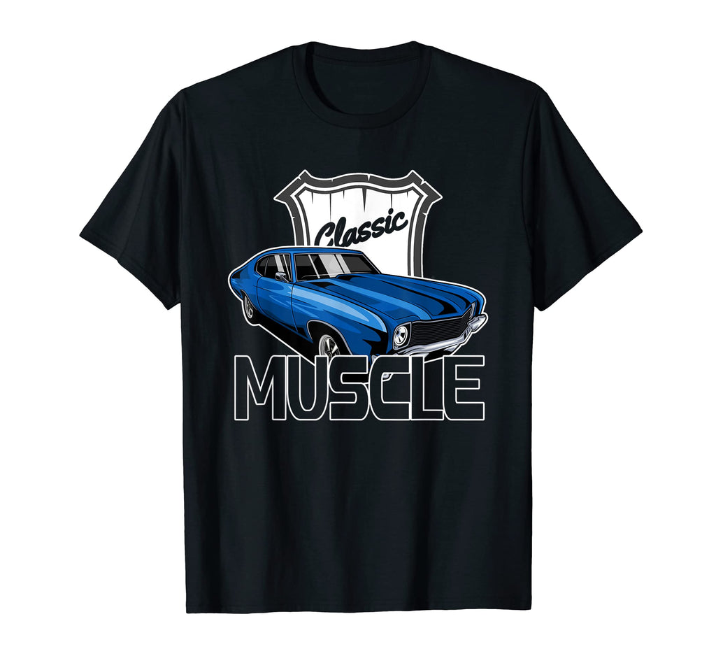 Hot Rod Muscle Mens American Muscle T-Shirt - Minimalist Print Men Women - T-Shirt, Sweatshirt, Hoodie