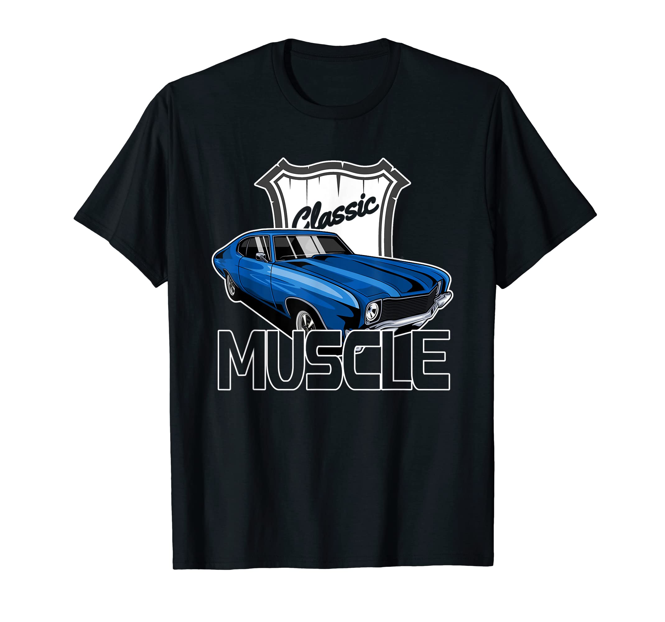 Hot Rod Muscle Mens American Muscle T-Shirt - Minimalist Print Men Women - T-Shirt, Sweatshirt, Hoodie