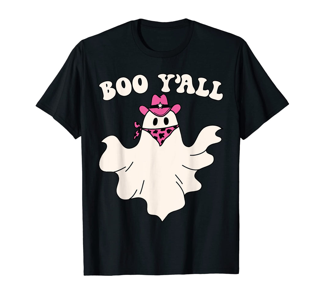 Boo Yall Country Western Groovy T-Shirt - Fun Novelty Design Men Women - T-Shirt, Sweatshirt, Hoodie