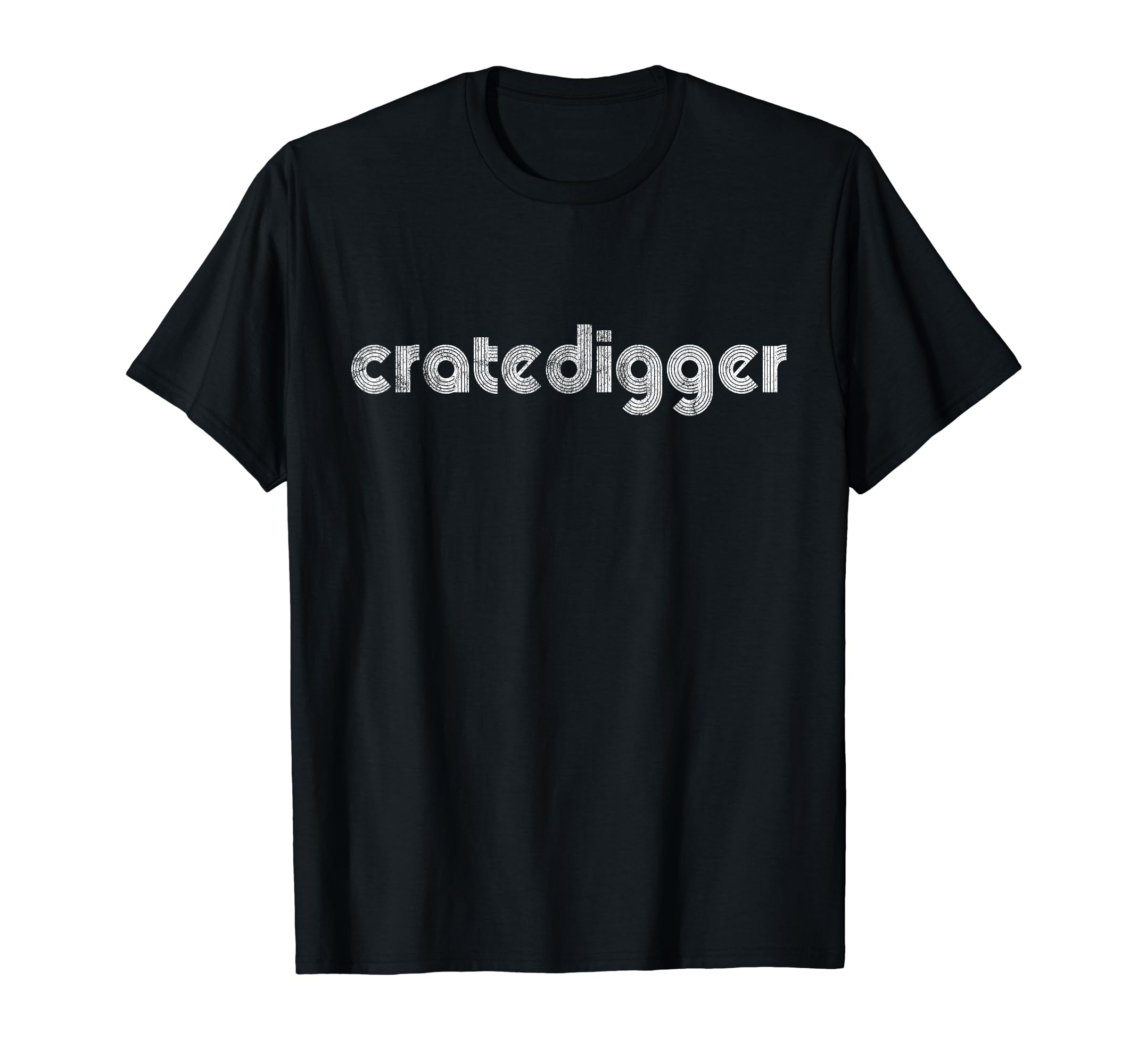 Vinyl Records Cratedigger Album T-Shirt - Aesthetic Graphic for Adults - T-Shirt, Sweatshirt, Hoodie