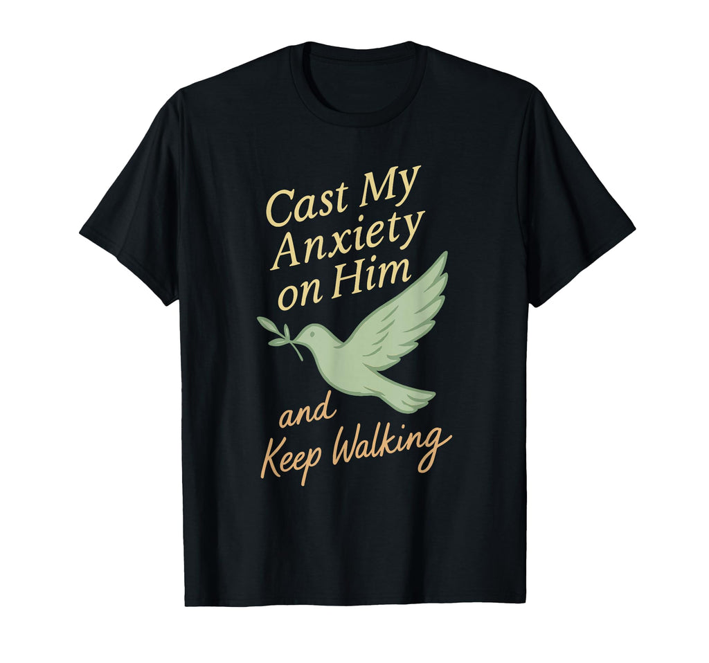 Christian Wife Anxiety Faith T-Shirt - Casual Everyday Wear Men Women - T-Shirt, Sweatshirt, Hoodie