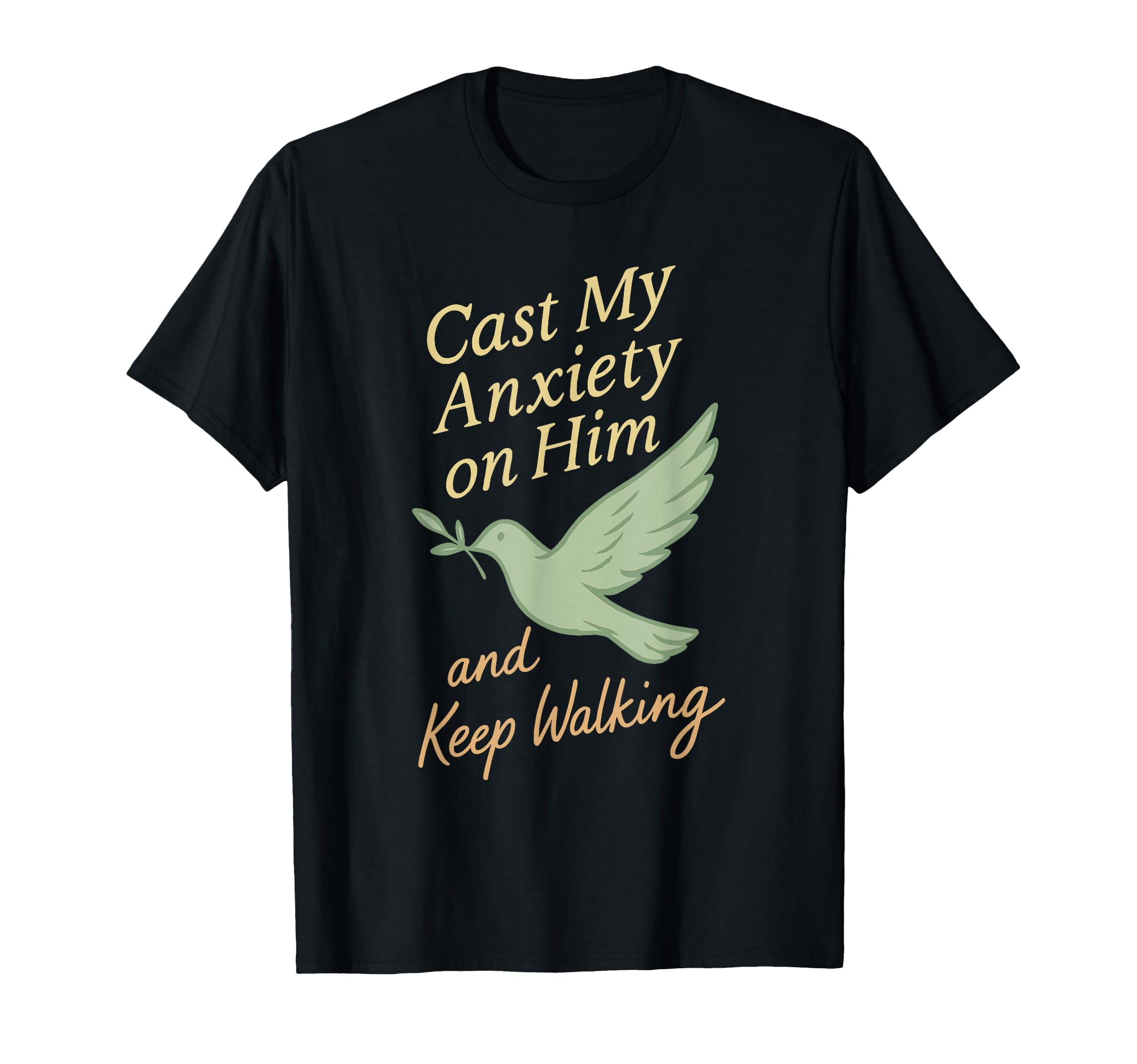 Christian Wife Anxiety Faith T-Shirt - Casual Everyday Wear Men Women - T-Shirt, Sweatshirt, Hoodie