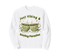 Funny Wellness Vibes Aesthetic Tea Sweatshirt - Unique Graphic Men Women - T-Shirt, Sweatshirt, Hoodie