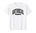 Antisocial Overthinker Introvert T-Shirt - Custom Art Print for Adults - T-Shirt, Sweatshirt, Hoodie