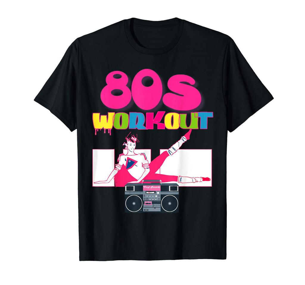 Neon 80S Workout Outfit Costume T-Shirt - Streetwear Style Unisex - T-Shirt, Sweatshirt, Hoodie