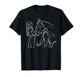 Horse Cowgirl Cowboy Hat Western Trail T-Shirt - Trendy Graphic for Adults - T-Shirt, Sweatshirt, Hoodie