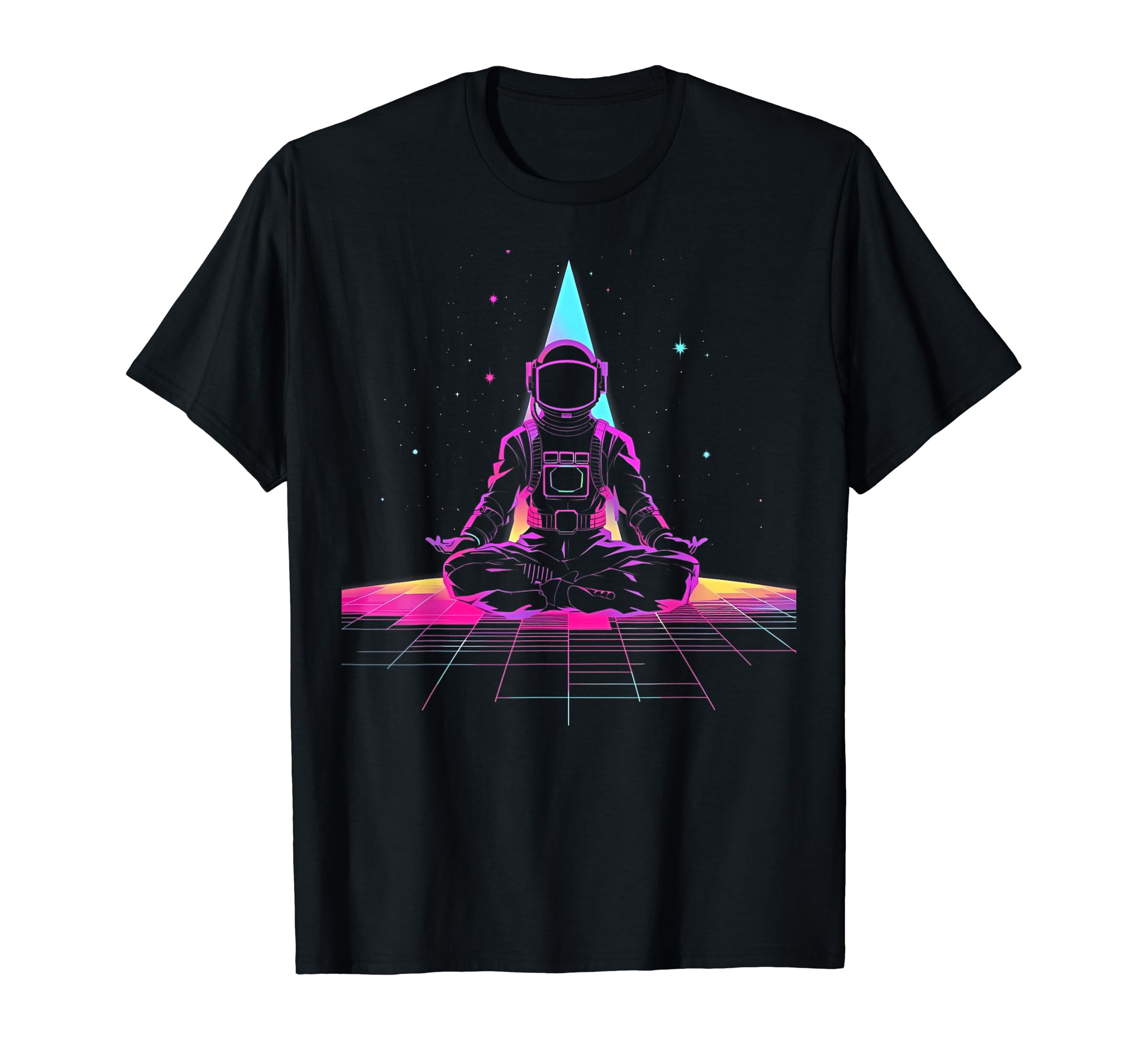 Synthwave Astronaut Cyberpunk 80S T-Shirt - Fun Novelty Design Men Women - T-Shirt, Sweatshirt, Hoodie
