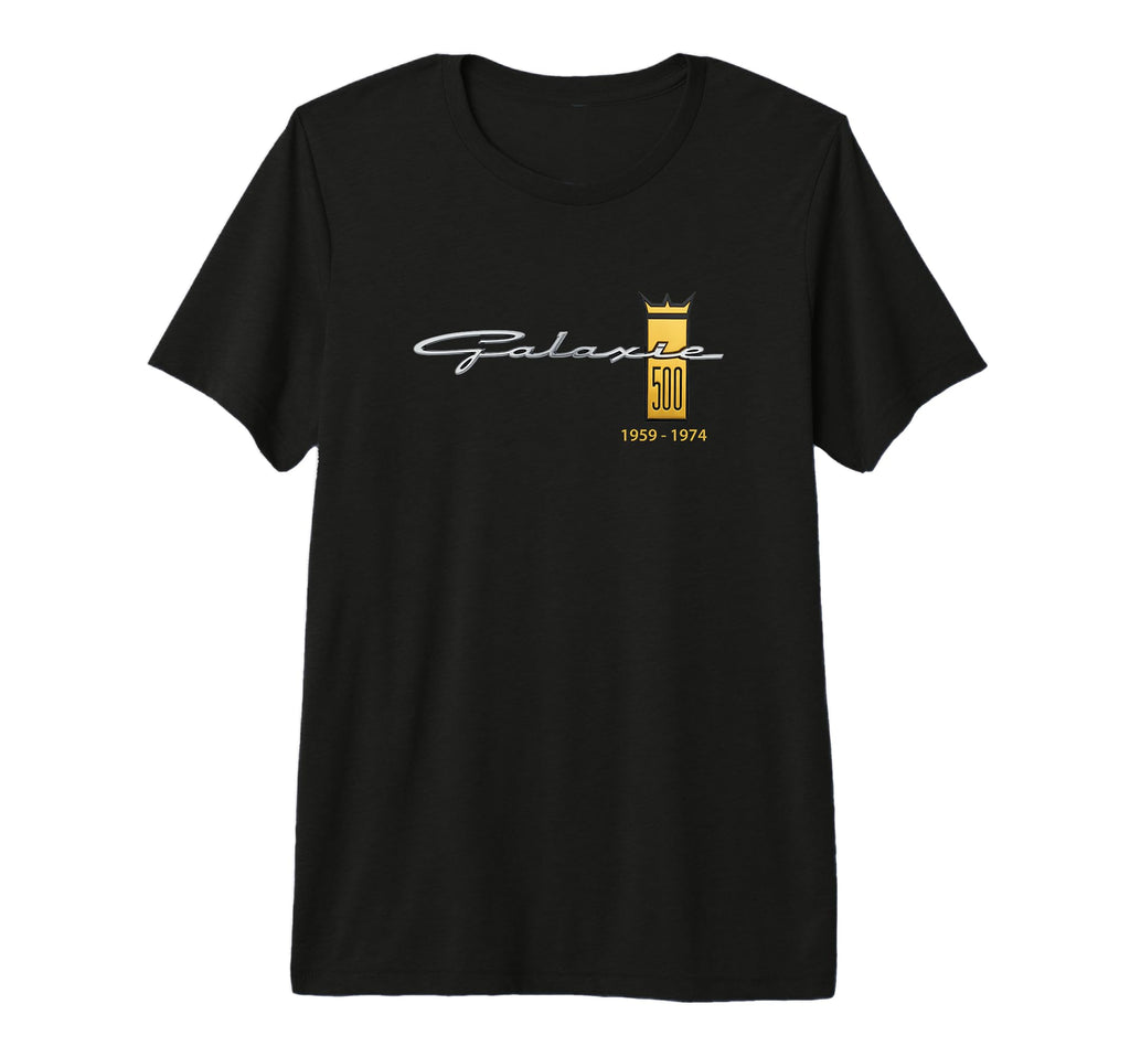 Galaxies 500 Badge Emblem Cars 1959 1974 T-Shirt - Novelty Apparel Unisex - T-Shirt, Sweatshirt, Hoodie