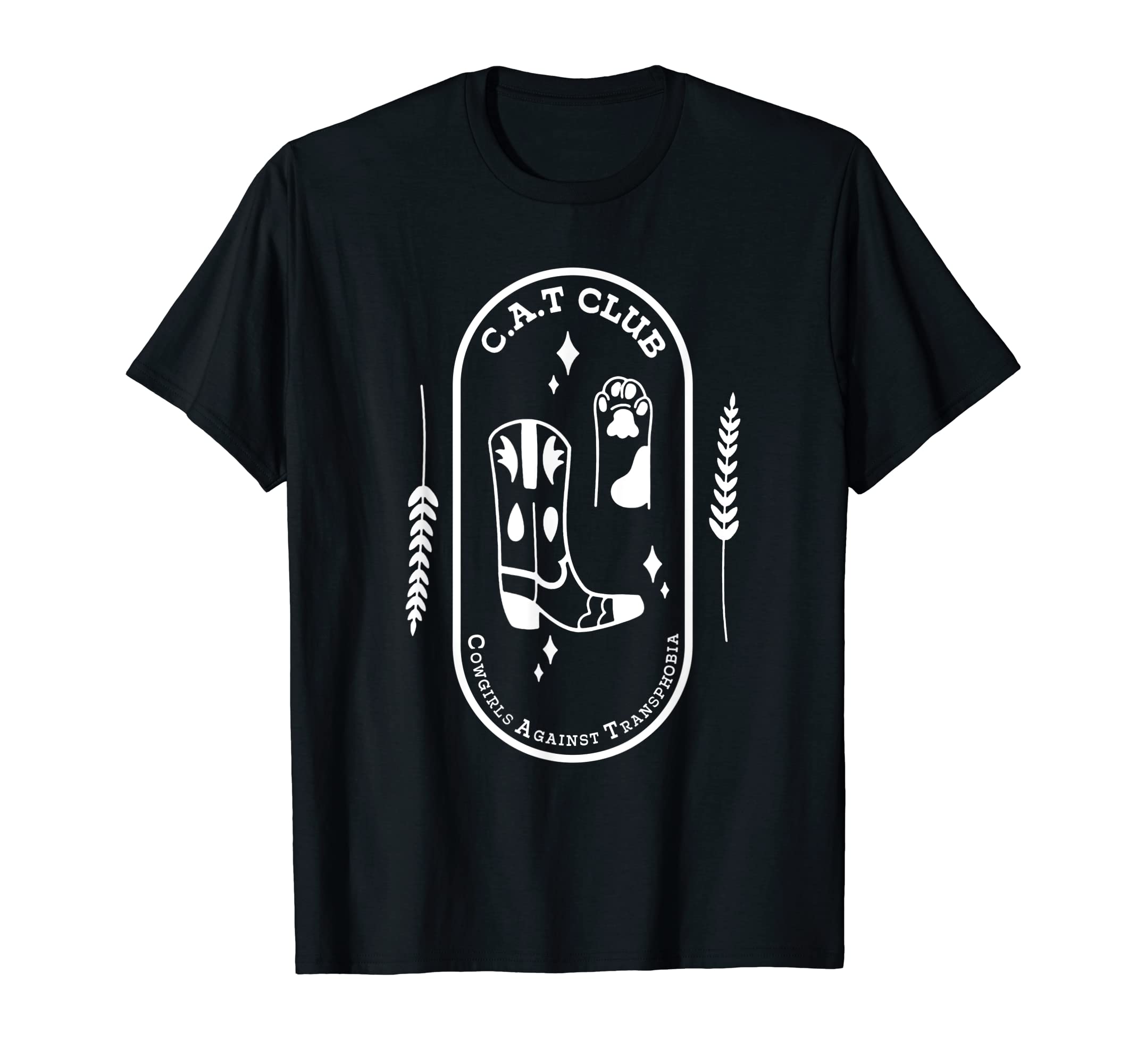 Cowgirls Against Transphobia C T Club T-Shirt - Graphic Print for Adults - T-Shirt, Sweatshirt, Hoodie