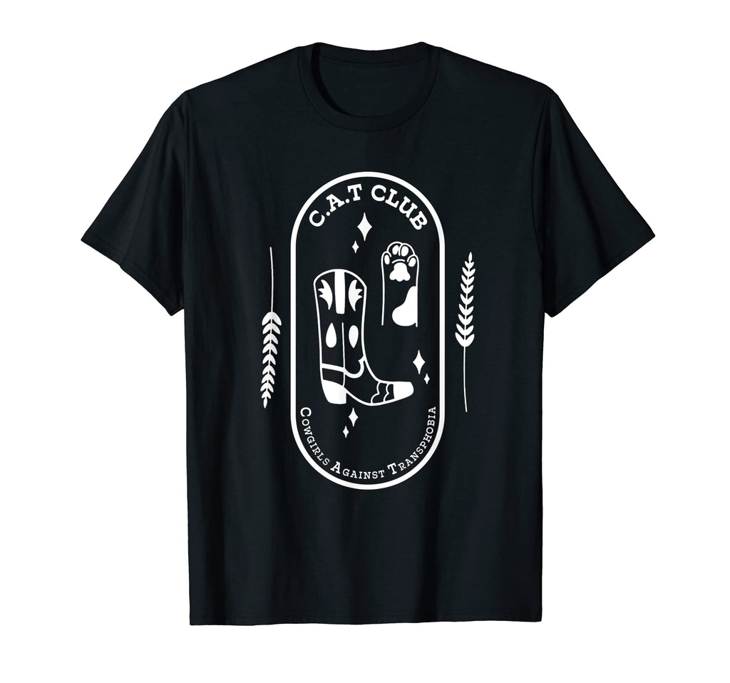 Cowgirls Against Transphobia C T Club T-Shirt - Graphic Print Unisex - T-Shirt, Sweatshirt, Hoodie