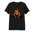 Hedgehog Weightlifting Bodybuilder T-Shirt - Custom Art Print for Adults - T-Shirt, Sweatshirt, Hoodie