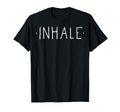 Inhale Mindfulness Meditation Yoga T-Shirt - Streetwear Style Men Women - T-Shirt, Sweatshirt, Hoodie