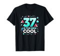 Birthday Gift 37 Is New Typography Art T-Shirt - Trendy Graphic Unisex - T-Shirt, Sweatshirt, Hoodie