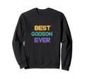 Distressed Best Godson Ever Sweatshirt - Aesthetic Graphic Men Women - T-Shirt, Sweatshirt, Hoodie