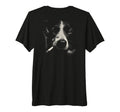 Border Collie Smoking Cigarette Grunge T-Shirt - Fun Novelty Design Unisex - T-Shirt, Sweatshirt, Hoodie