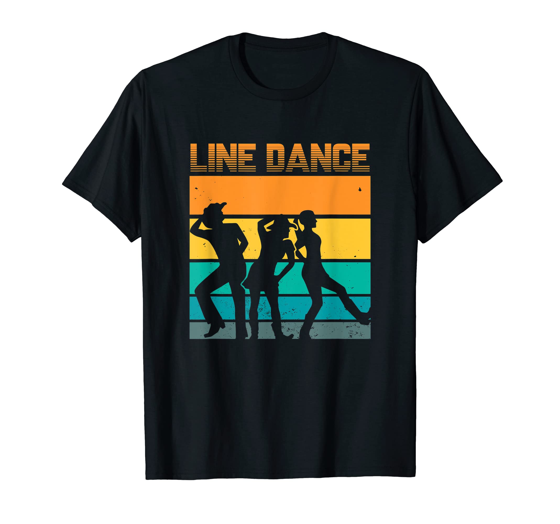 Line Dance Western People Dancing T-Shirt - Graphic Print Men Women - T-Shirt, Sweatshirt, Hoodie