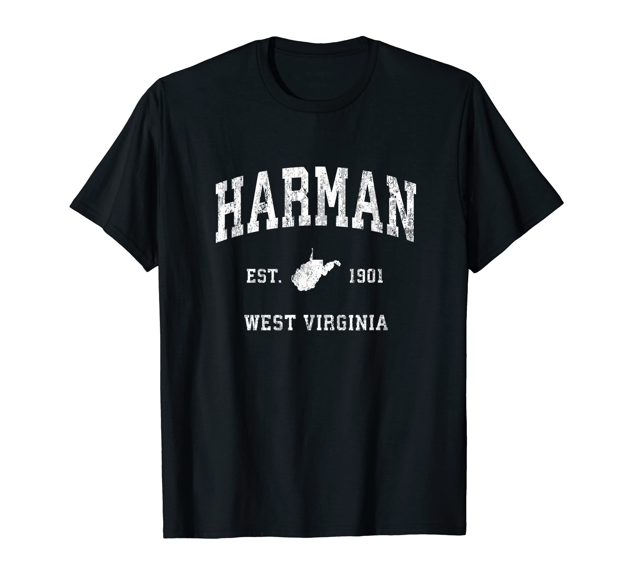 Harman West Virginia Wv Athletic Sports T-Shirt - Trendy Graphic Men Women - T-Shirt, Sweatshirt, Hoodie
