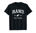 Rand West Virginia Wv Athletic Sports T-Shirt - Minimalist Print Men Women - T-Shirt, Sweatshirt, Hoodie