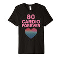 80S Fitness Enthusiast Workout And T-Shirt - Fun Novelty Design for Adults - T-Shirt, Sweatshirt, Hoodie